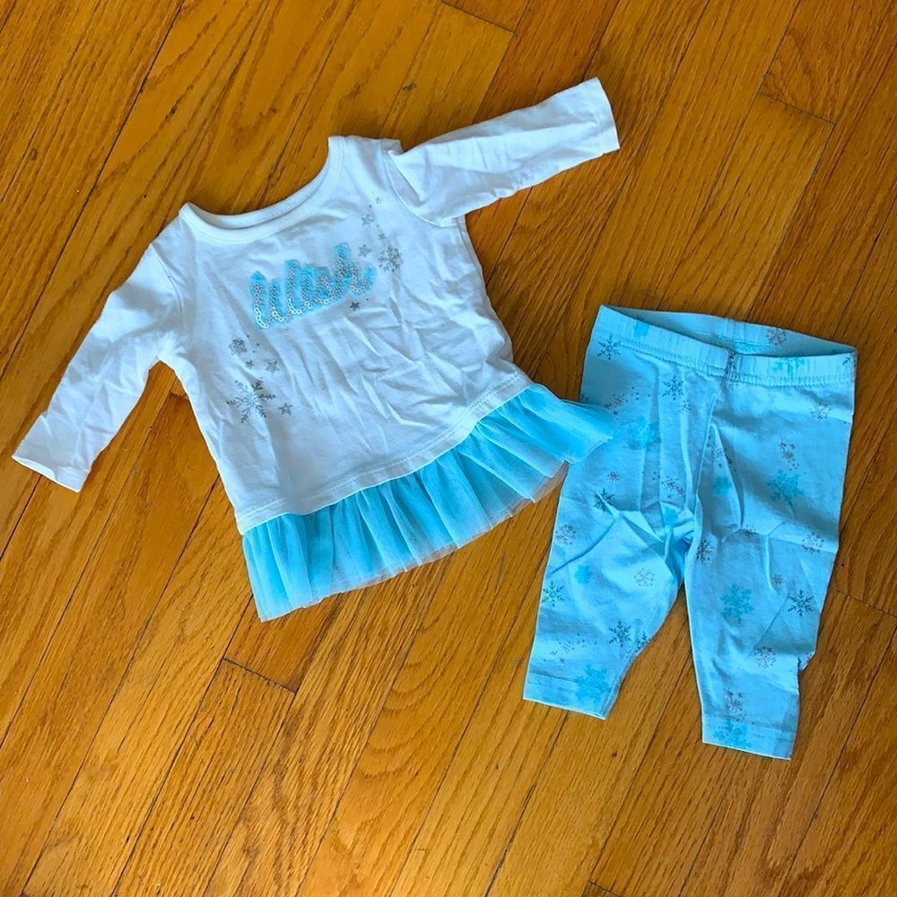 Adorable Winter Wish Outfit Baby Girl 3M